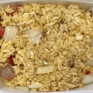 Fried rice with pork