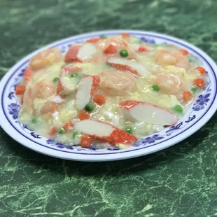 Shrimp with Lobster sauce