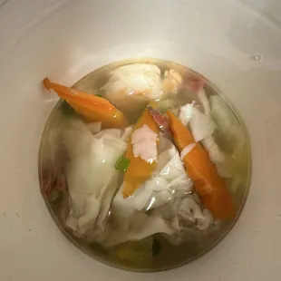 Leftover Wor Wonton Soup from tonight's dinner