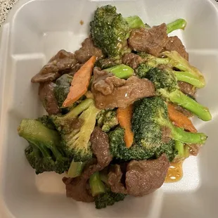 Beef and Broccoli  leftovers from tonight dinner