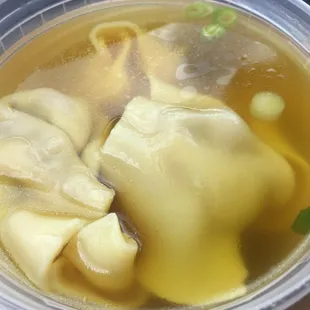 Pork wonton soup