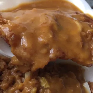 Egg foo yong pattie