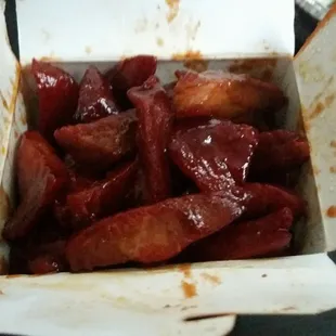 Boneless Spare Ribs.