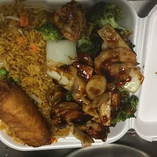 Shrimp with mix vegetable