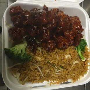 General Tso s Chicken Lunch