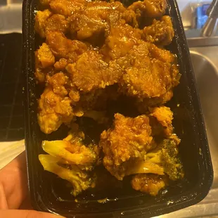 Sesame chicken that was horrible didnt even taste like the normal sauce