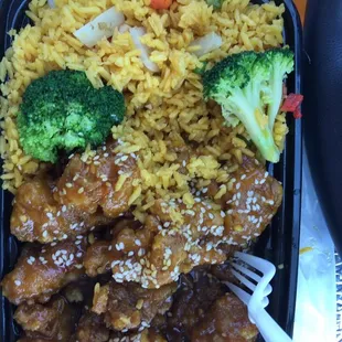 Sesame chicken