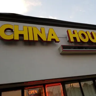 the front of the restaurant