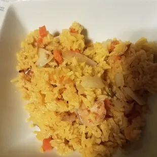 Shrimp fried rice