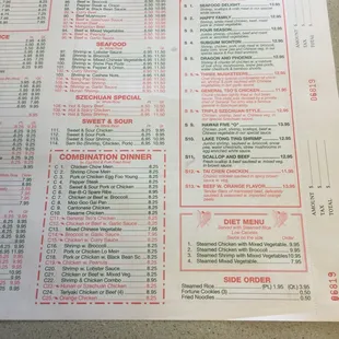 More menu