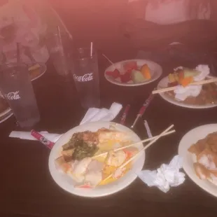 Walked in the vibe was good but the food was terrible everything tasted under cook or old I literally spitted everything out