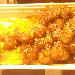 Sesame chicken