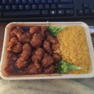 General Taos chicken!!!
