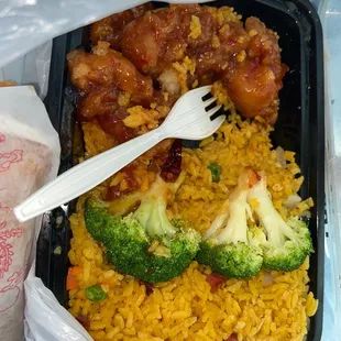 General Tso&apos;s Chicken Pork Fried Rice Pork Fried Rice