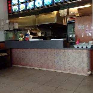 I can't figure out why they have so few seats in here.