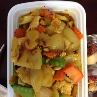 Yellow Chicken Curry