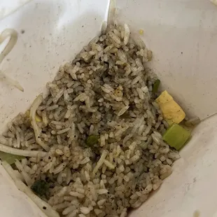 Burnt Vegetable Fried Rice