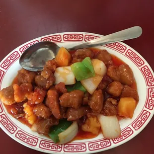 Sweet and sour pork