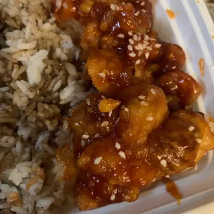 C20. Sesame Chicken Combo