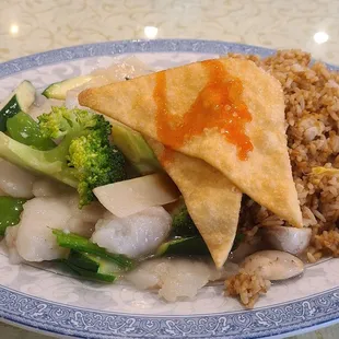 Mixed Vegetables with Fish Fillet