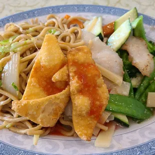 Mixed Vegetables with Fish Fillet