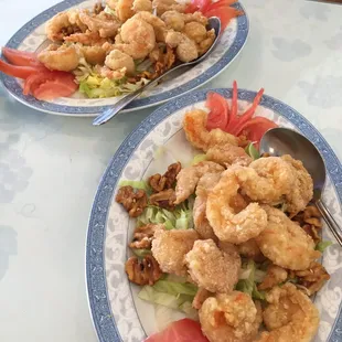 Honey Walnut Prawns