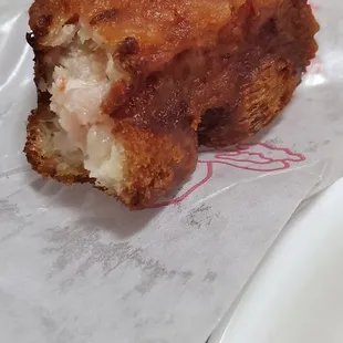 Succulent shrimp toast