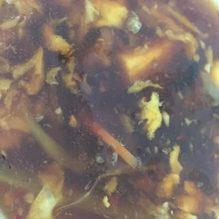 Hot and Sour soup.