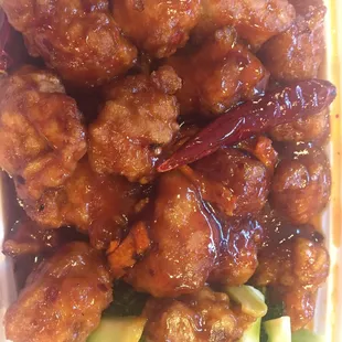 Spicy General Tsos Chicken