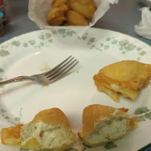 Best crab rangoons in Baton Rouge. Plump, overstuffed and crispy. Super yummy