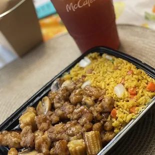 Chicken with Fresh Mushroom With Chicken Or Beef