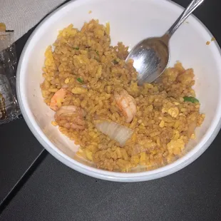 Shrimp fried rice