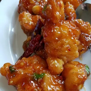 Gang Pong Shrimp (Sweet &amp; Spicy Fried Shrimp)