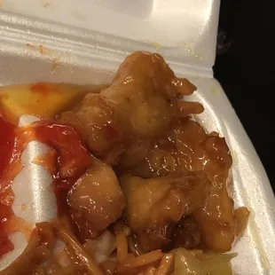 Orange chicken