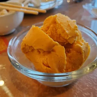 Helado de Lúcuma