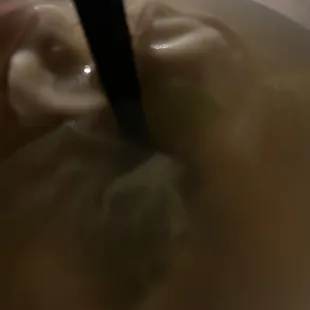 Underwhelming won ton soup.