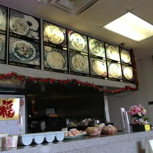 Other half menu board