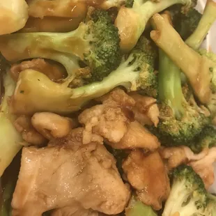 Chicken with Broccoli