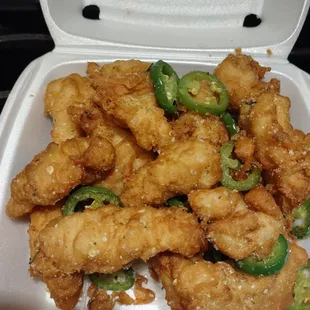 Salt and Pepper Fish. Crisp, Savory, Golden.
