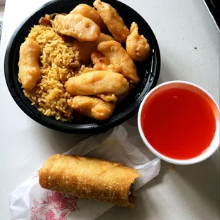 Sweet and sour chicken