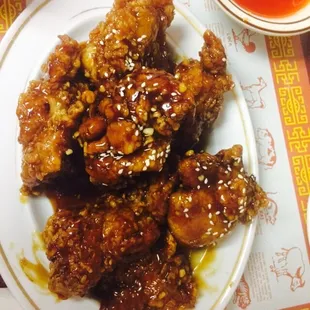 Sesame chicken!