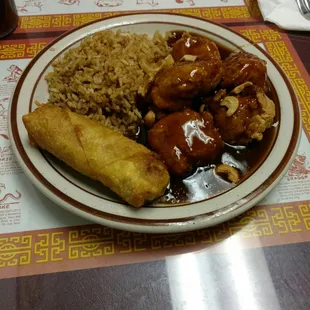 Springfield style cashew chicken.