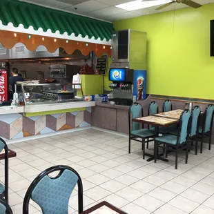 Counter and Dining Area