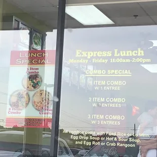 Lunch specials