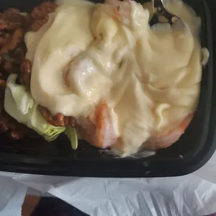 Their honey walnut prawns.... Couldn't be consumed.