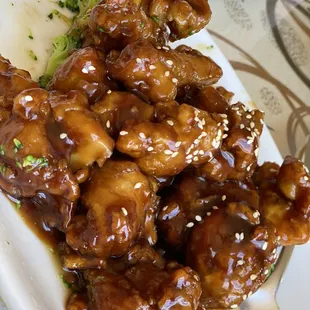 Sesame chicken