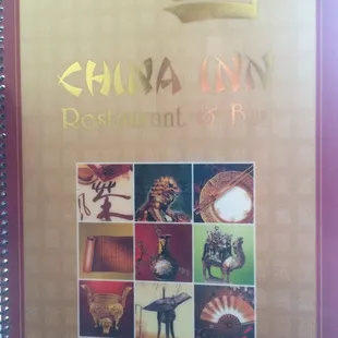 cover of menu