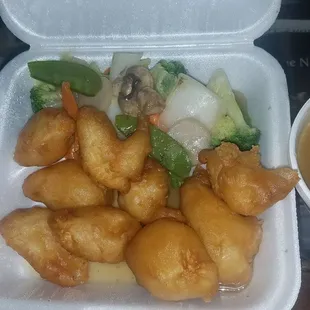 Hong Kong Chicken. Interesting to say the least.