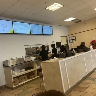 Front counter