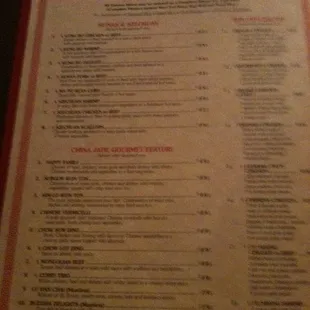 Menu, page 4